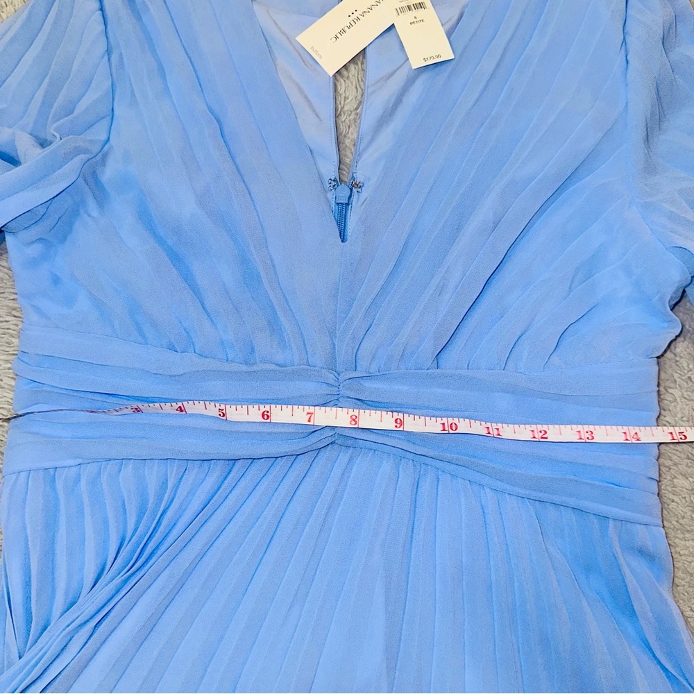 Banana Replublic chiffon pleated dress - Picture 15 of 17